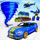 jeu de voiture robot tornade APK