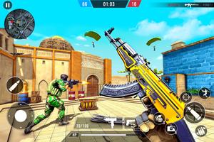 FPS Commando Shooting Strike الملصق