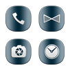 Anna Infinity Gray Icons APK