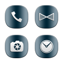 Anna Infinity Gray Icons APK