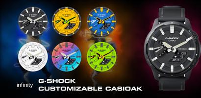 G-Shock - Customizable CasiOak Plakat