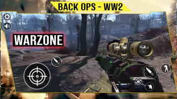 Call of Ops Black: Duty WW2 اسکرین شاٹ 2