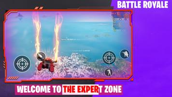 Fort Squad Battle Royale Night الملصق