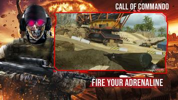 Call of Ops Warzone Commando Cartaz