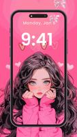 Pink Aesthetic Wallpapers تصوير الشاشة 1