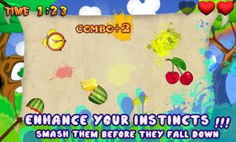 Fruit Smasher - Fruits Ninja capture d'écran 1