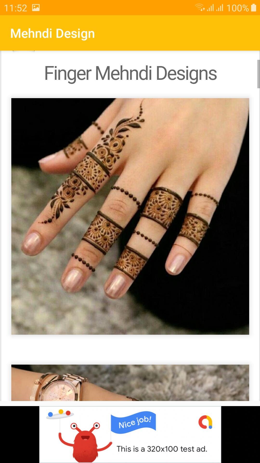 Mehndi Design 2019 Simple New Henna Designs Book For Android