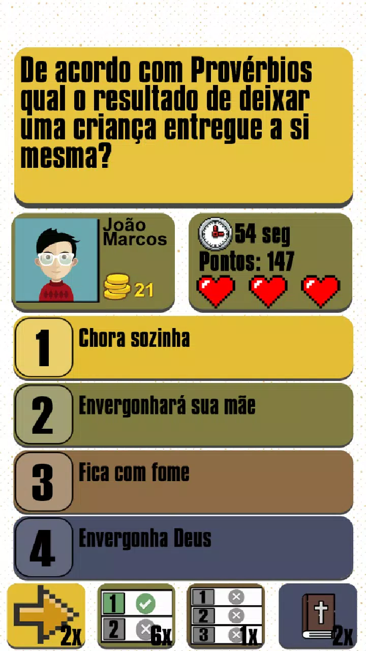 O jogo das perguntas