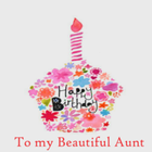 Happy Birthday Aunty icône