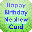 Happy Birthday Nephew Card icône