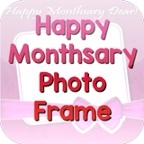 Happy Monthsary Photo Frame icône