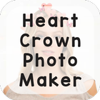 Heart Crown Photo Maker icône