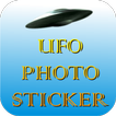 UFO Photo Sticker