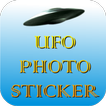 ”UFO Photo Sticker