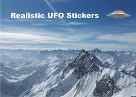 UFO Photo Sticker Affiche