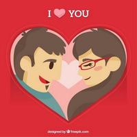 Love ecard Plakat