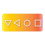 Soft Keys home back button (bottom navigation bar) icono