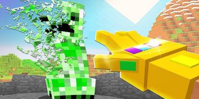 Mod for Minecraft Infinity Gauntlet Plakat