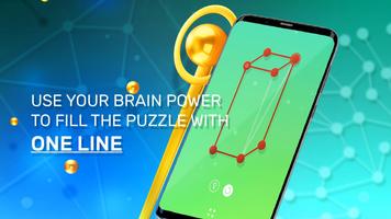 One Line - One Touch Puzzle syot layar 1