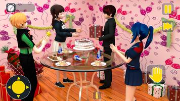 Highschool Girl Anime Love Sim poster