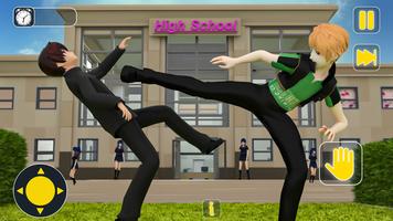 Highschool Girl Anime Love Sim screenshot 1