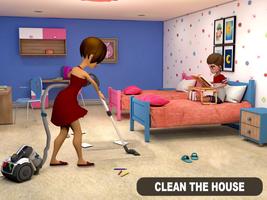 Virtual mom: Mother Simulator اسکرین شاٹ 1