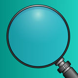 Magnifying Glass Digital Loupe icon