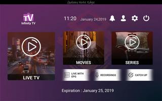 Infinity TV تصوير الشاشة 1