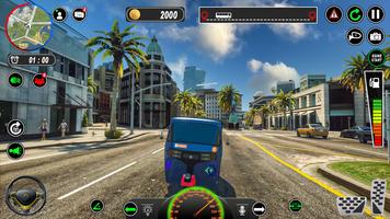 Tuk Tuk Rikshaw Driving Games screenshot 1