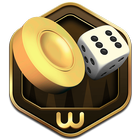 Backgammon Wini Online - Finding Friends & Play أيقونة