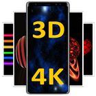 3D Black Wallpapers أيقونة