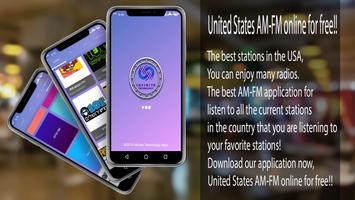 Radio Stations United States পোস্টার