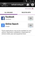 Infiniti InTouch captura de pantalla 2