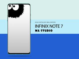 fonds d'écran de Infinix note  Affiche