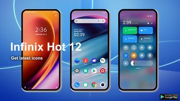 برنامه‌نما Infinix Hot 12 Launcher عکس از صفحه