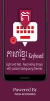 Khmer English Keyboard Plakat