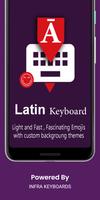 Latin English Keyboard : Infra Plakat