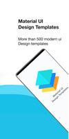 Material Design UI Templates ポスター