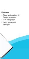 Material Design UI Templates imagem de tela 1