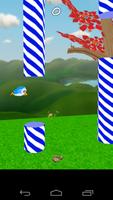 Vuela pajarito 3d الملصق