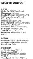 Droid Hardware Info screenshot 2