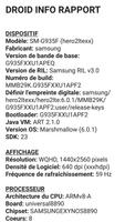 Droid Hardware Info capture d'écran 2