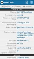 Droid Hardware Info постер