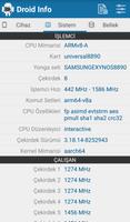Droid Hardware Info Ekran Görüntüsü 1