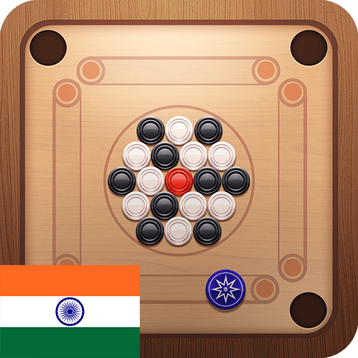 Carrom Plus-Disc Board Game