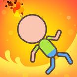 Stickman Burning - Jump and Parkour