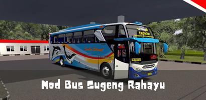 Mod Bussid Bus Sugeng Rahayu capture d'écran 2
