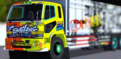 Mod Truck Fuso Fighter FK Affiche