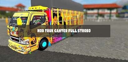 Mod Bussid Canter Full Strobo capture d'écran 1