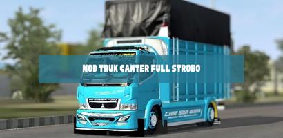 Mod Bussid Canter Full Strobo capture d'écran 2